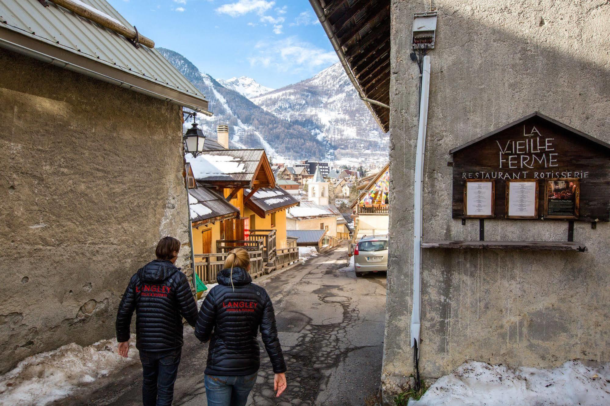 Langley Hotel La Vieille Ferme La Salle-les-Alpes المظهر الخارجي الصورة