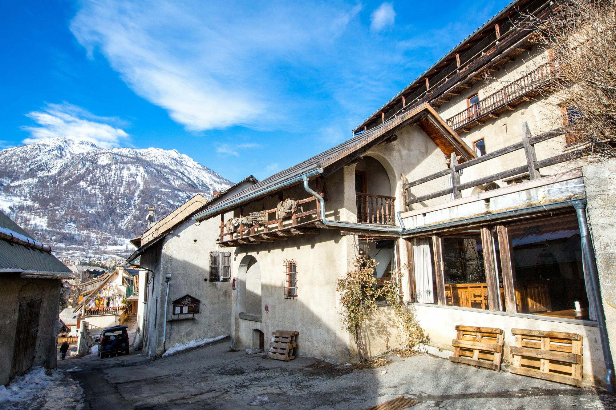 Langley Hotel La Vieille Ferme La Salle-les-Alpes المظهر الخارجي الصورة