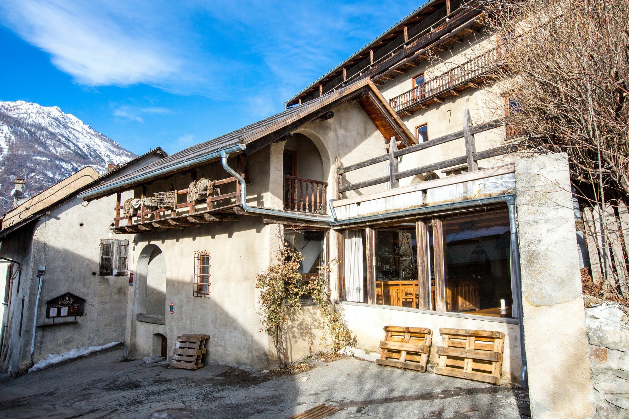 Langley Hotel La Vieille Ferme La Salle-les-Alpes المظهر الخارجي الصورة